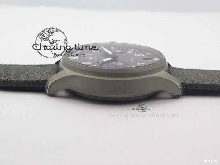 MIROTIME 0329 SunProtective Big Pilot Real PR IW500910 “Patrouille Suisse” ZF 1:1 Best Edition On Gray Nylon Strap 7278